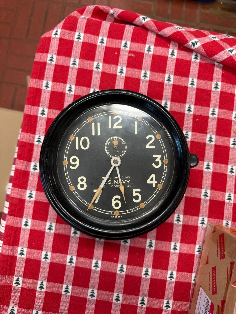US Navy Antique Maritime Clocks for sale | eBay