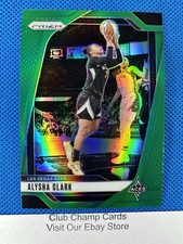 2024 #101 Alysha Clark Panini Prizm WNBA Green Prizm Aces