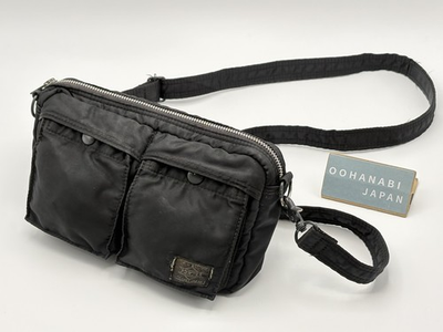 #ad YOSHIDA PORTER TANKER SHOULDER BAG 622 68809 622 78809 Black Used $140.40