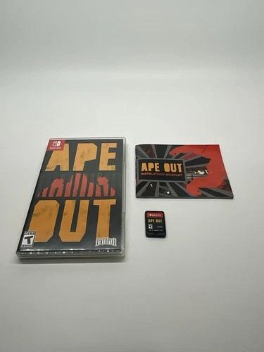 Ape Out - Nintendo Switch - CIB - 979 Of 2000