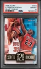 1996 HOOPS SCOTTIE PIPPEN / MICHAEL JORDAN HEAD TO HEAD PSA 10