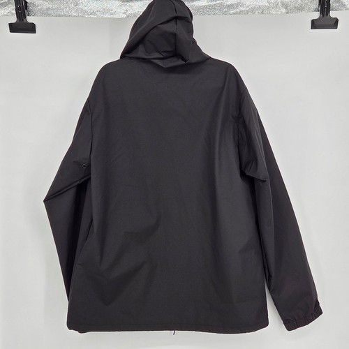 Street Parking Always On Herren XXL 2XL schwarz Kapuze Windbreaker Jacke schwarz - Bild 2 von 5