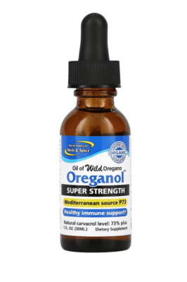 North American Herb Oreganol P73 Super Strength Oil of Oregano 1 FL Oz 30ml 