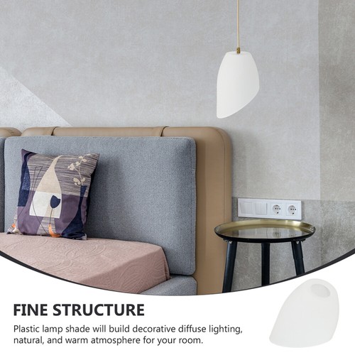 2 Pcs Lampshade Globe Floor Covers Horseshoe Office Decorative Replacement - Picture 6 of 12