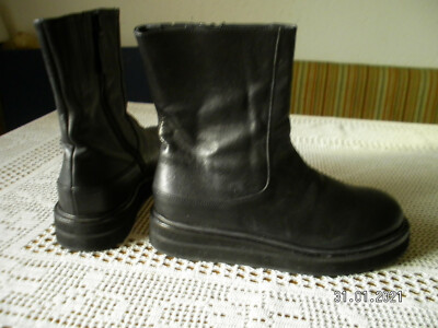RUNDHOLZ,Stiefel/kurze Stiefel,Leder,Gr.38,sehr groß,Reißer,Lagenl.Traum