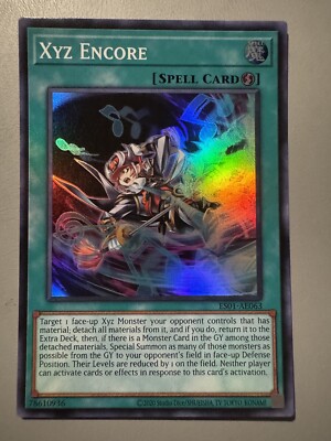 YUGIOH XYZ ENCORE (SPELL) ASIA ENGLISH EDITION ES01-AE063 SUPER RARE