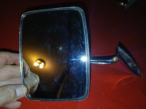 Vintage Square Car Mirror