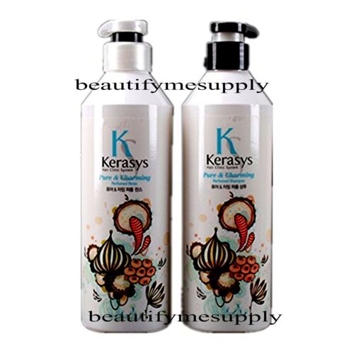 Kerasys Pure & Charming Perfumed Shampoo and Rinse-each 600 ml  - Picture 1 of 1