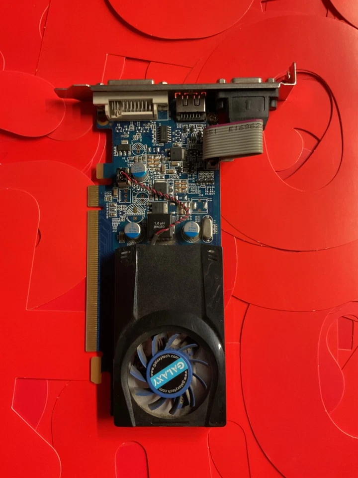 Galaxy Nvidia Geforce 210 512MB DDR2 64Bit Graphics Card vga/DVI/HDMI PCIE - Image 3 of 4