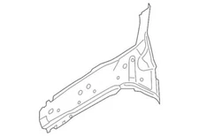 Genuine Ford Lincoln MKC 2012-2022 Front Right Frame Outer Rail KV6Z-17101A88-A