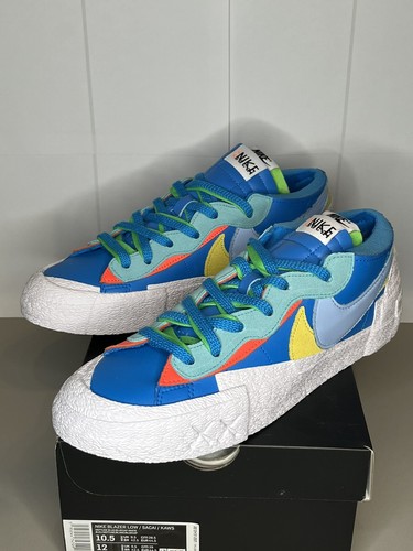 Nike Blazer Low Sacai Kaws Neptune Blue Mens Size 10 5 Ebay