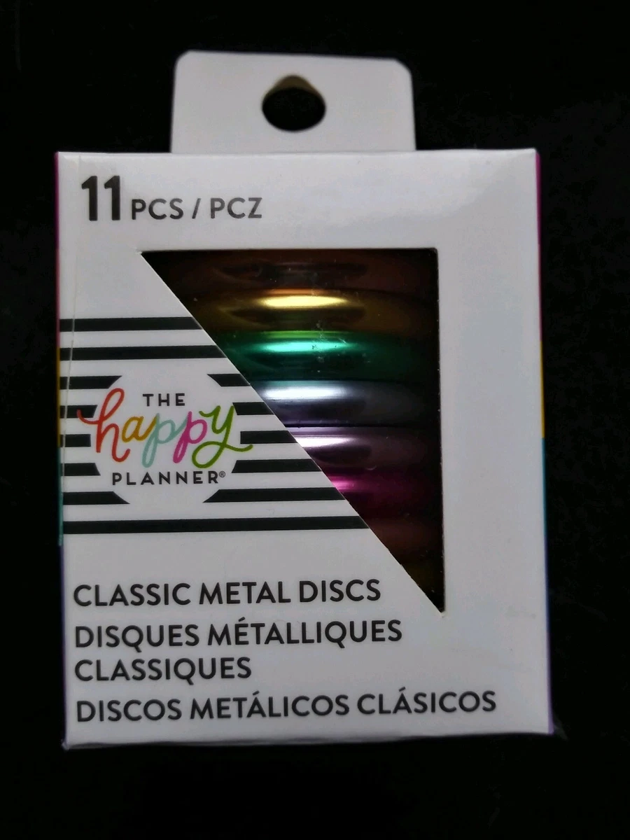 Happy planner metal rainbow discs sale