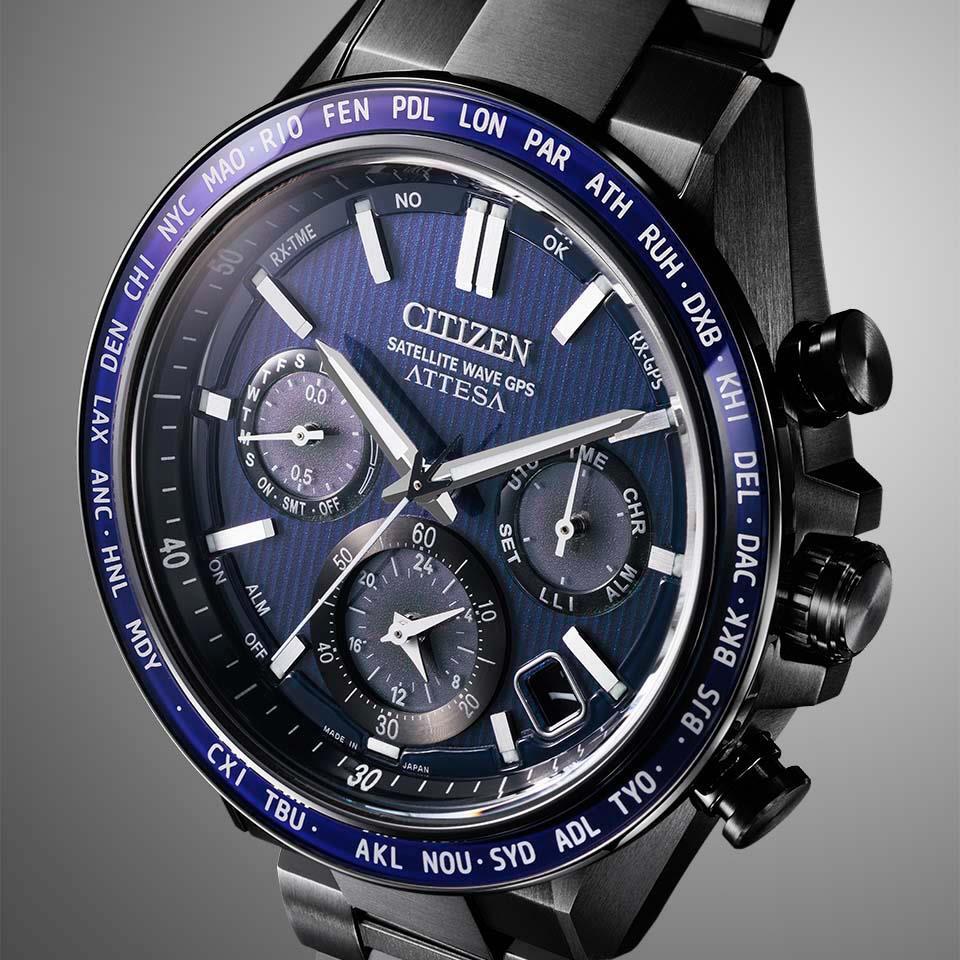 CITIZEN ATTESA GPS衛星電波時計 ACT Line 2024新作 シチズン アテッサのフラッグシップモデル「ACT Line