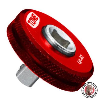 NEW TONE L-QA-02R Quick Adapter 1/4 Zoll (6,35 mm) Drive Red