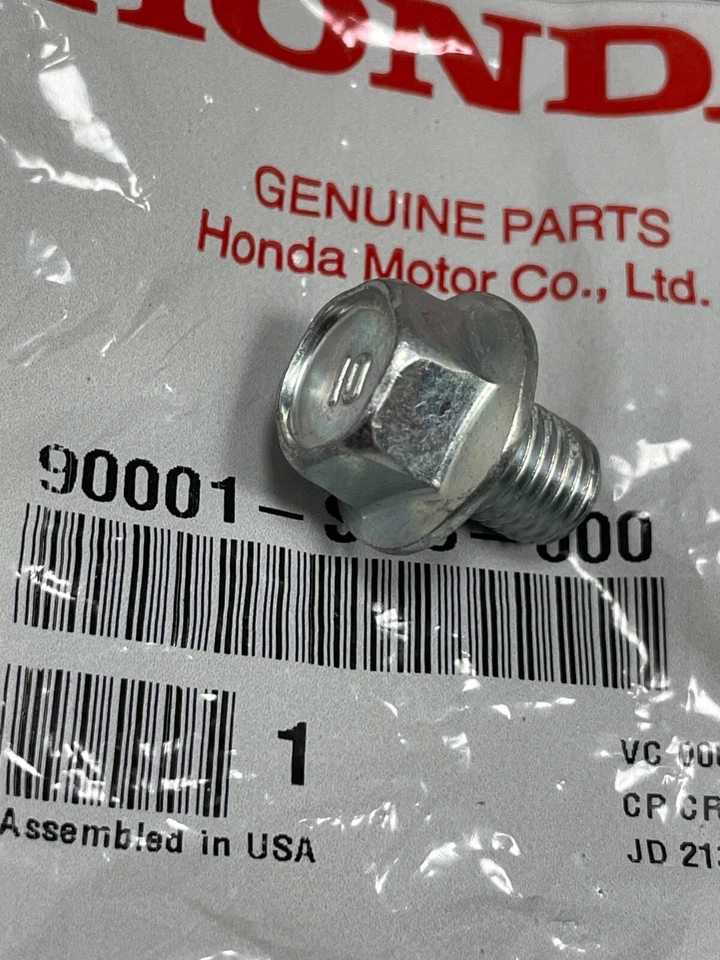 90001-SH3-000 Honda Civic Rear Brake Drum Bolt Flange 10x13 - Image 3 of 4