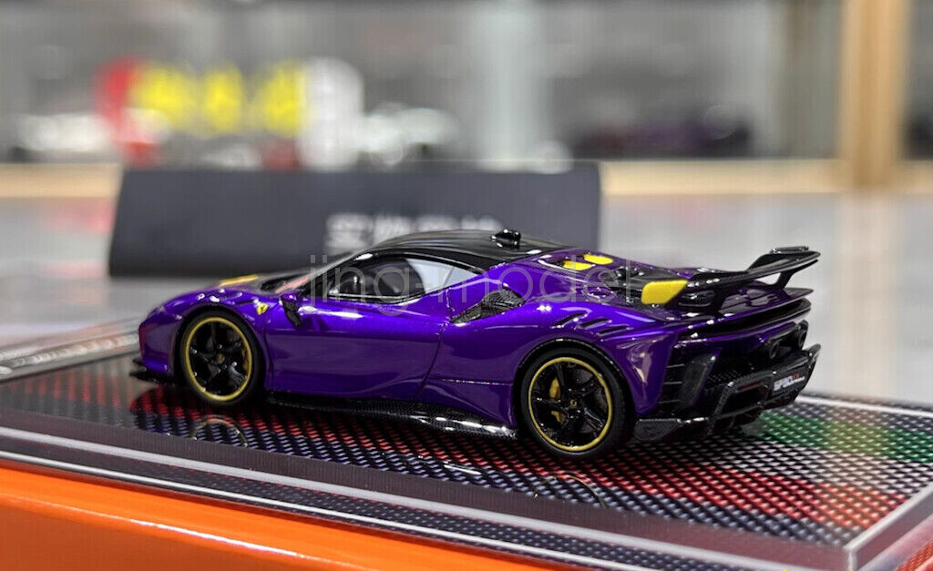 ■1/64【FUTURE　THEME　 SERIES　02】LED2COLOR 1/64 DMC Delorean Back to the Future II & custom float by MJ