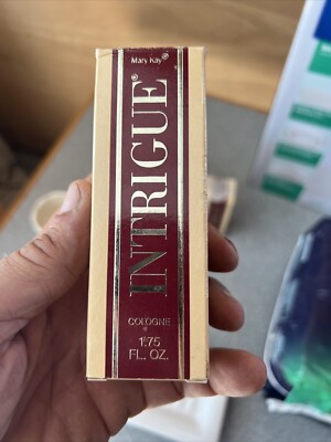 Vintage Mary Kay Intrigue Spray Cologne 1.75 Oz NEW -FULL IN BOX Discontinued