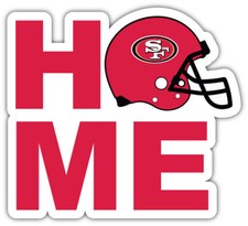 San Francisco 49ers Home NFL Sport Car Bumper Sticker Decal "SIZES''