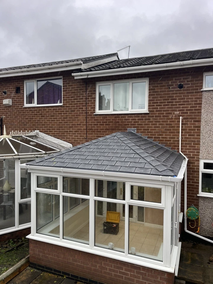 Solid Tiled Replacement Conservatory Roof Supplied & Fitted - Image 4 of 4