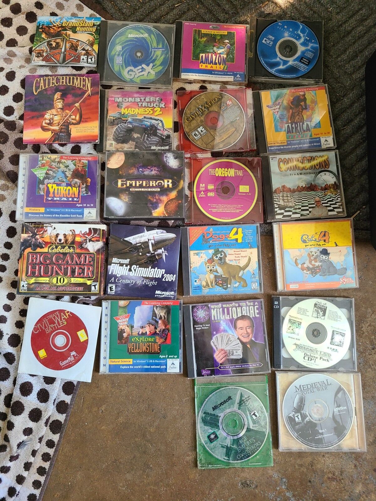 Vintage Cd Rom Games 