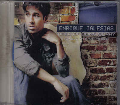 Enrique Iglesias- Tired Of Being Sorry Promo cd single