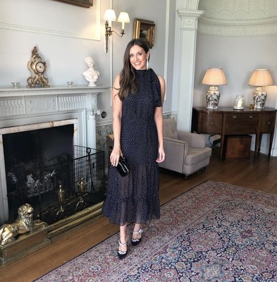 rixo eleanor polka dot dress