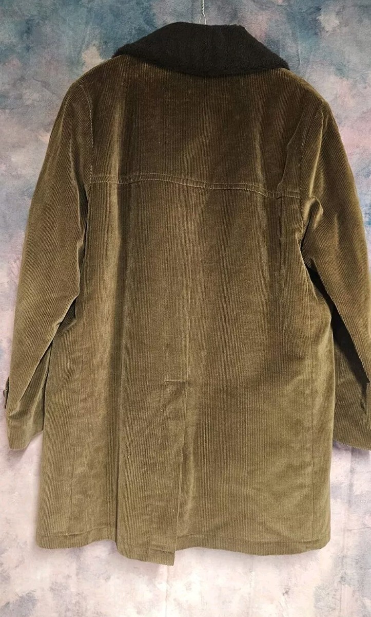 Corduroy Collar Balmacaan Coat 古着 Corduroy Collar Balmacaan Coat 古着