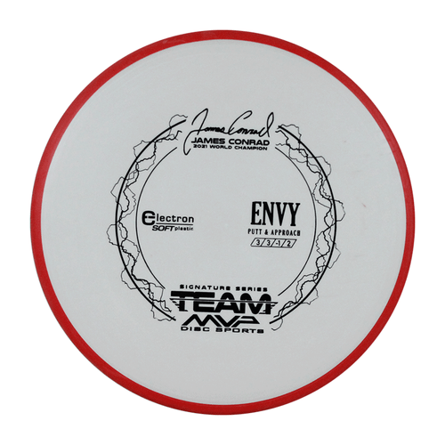 Axiom Disc Golf James Conrad Signature Electron Envy Soft Putter 3/3/0/2 Choose - Picture 135 of 140