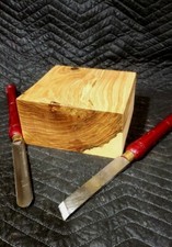 Nice 8" 8" 4" Red Oak Platter /bowl Blank. Turning Wood Carving blanks. Crafts