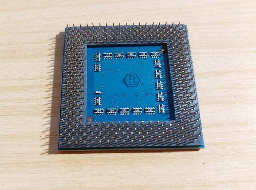 VINTAGE CPU TERMINATOR CARD SOCKET 370 DUMMY PROCESSOR RETRO PC DOS PENTIUM III - Imagen 2 de 2