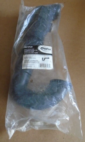 ProFlo Plastic P-Trap Slip-Joint Black 1-1/4" by 1/2" (PFPTP101) NIB!!! - Picture 2 of 6
