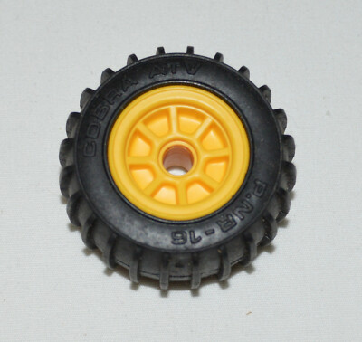 Vintage GI Joe 1988 Tiger Force TIGER PAW Wheel Rim and Tire