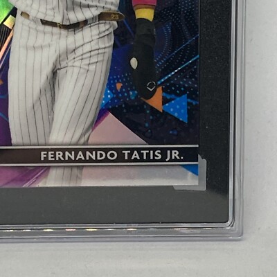 Fernando Tatis Jr. Green Refractor #D/99 2021 Topps Finest