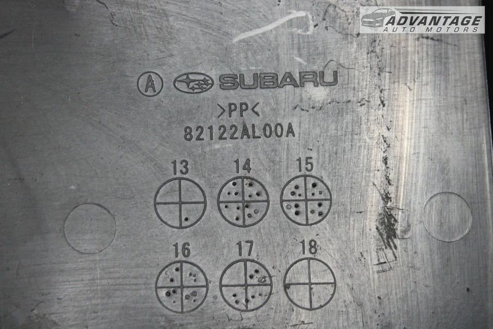 2015-2019 SUBARU OUTBACK BATERÍA BANDEJA SOPORTE 82122-AL00A OEM Foto 4 de 4