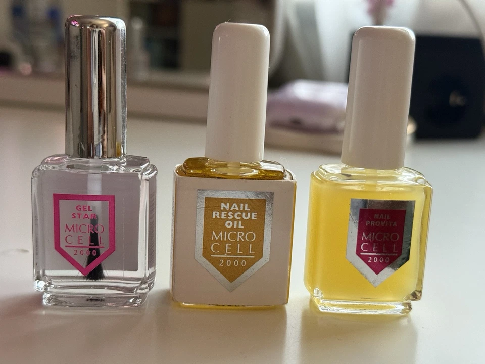 XL Micro Cell 2000 Nagelpflege Set Nagellack NAIL RESCUE OIL, PROVITA, GEL STAR - Bild 3 von 4