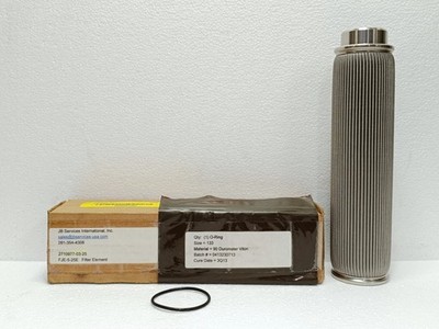 JB SERVICES FJE-5-25E Filterelement Öl & Gas BOP Hydraulik Neu Überschuss