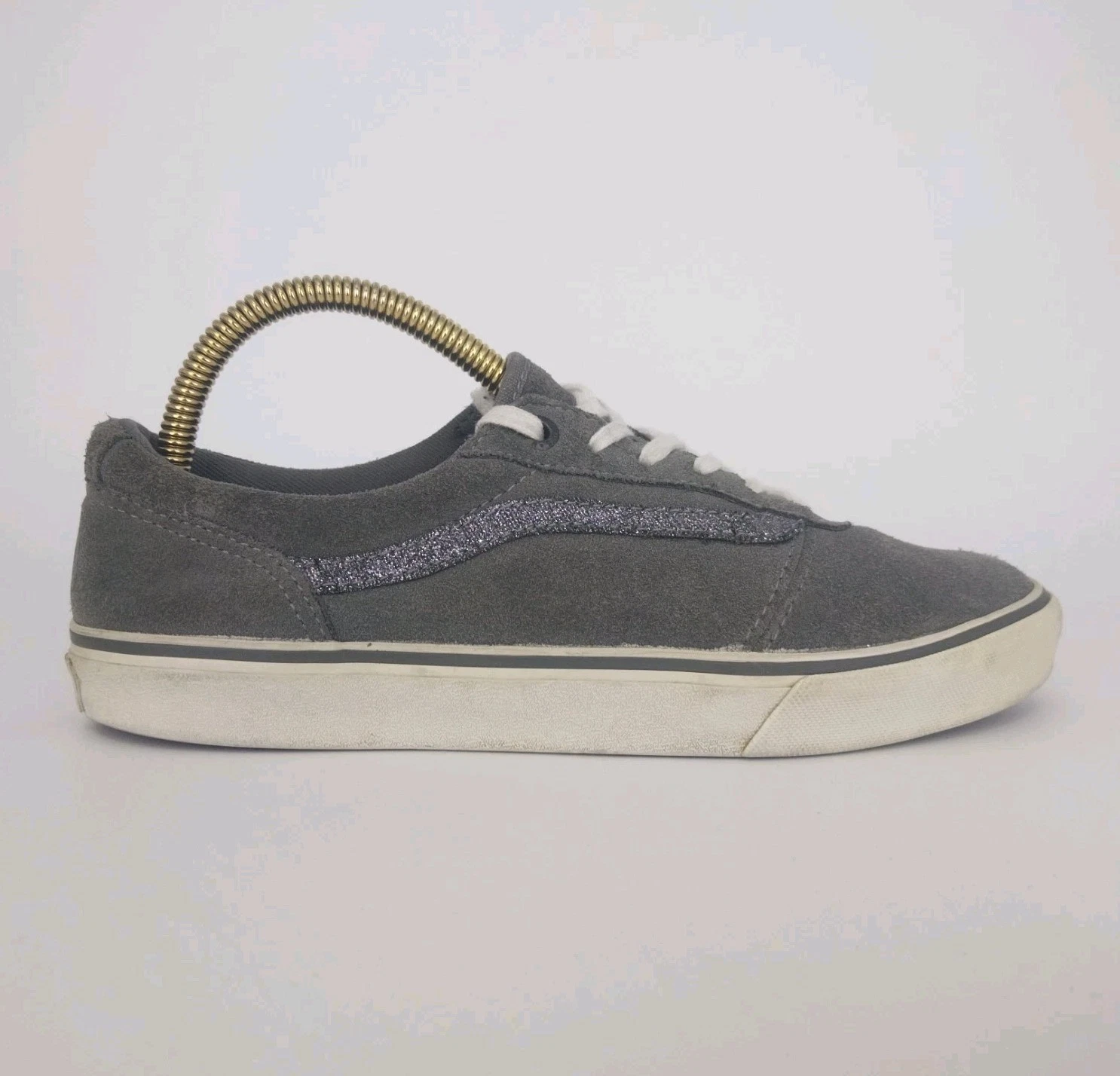 Scarpe da ginnastica Vans UK5 EU38 grigie bambini unisex sneakers scarpe da skate casual basse