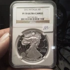 Vintage  U.S. Mint 2012 W American Eagle Silver PF 1oz .999 NGC PF70 Ultra Cameo