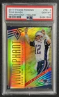 TOM BRADY PSA 10 2017 PANINI PHOENIX #TB-4 TRIUMPHANT YELLOW 25/25 PATRIOTS
