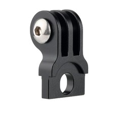 compact headlight bracket for Brompton folding bike with titanium finish