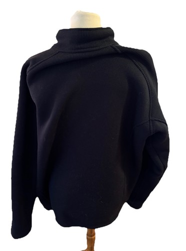 SPYDER Jacket Mens xxl Black Constant Full-Zip Sweater Sherpa Lined Knit Coat - Picture 2 of 8