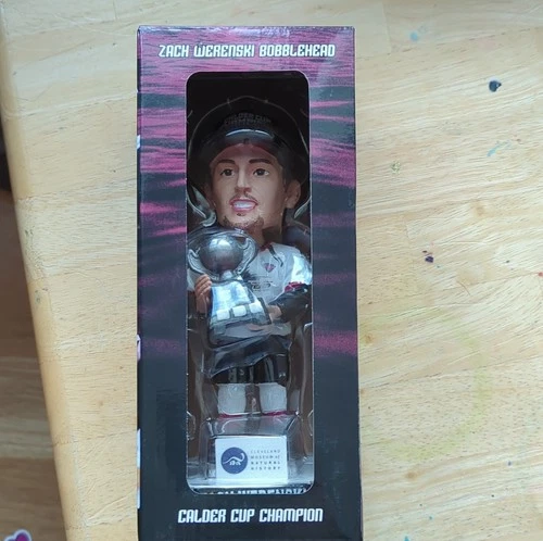 Zach Werenski Calder Cup Champion Bobblehead Cleveland Monsters