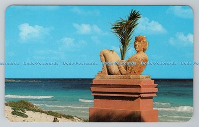 R790258 Q R Mexiko Chac Mool Strand bei Cancun Turistica Halbinsel Vistacolor
