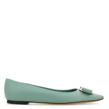 Ferragamo New Vara Plate Zea Ballet Flats