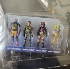 Micro Galaxy Squadron Ghost Star Wars Rebels Vehicle Replica with Crew Figures