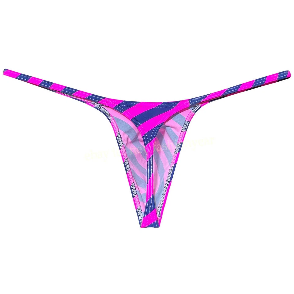 Men's Sexy String Underwear Thong Pouch Male G-string Swim Bikini Jockstrap Soft - Image 4 of 4