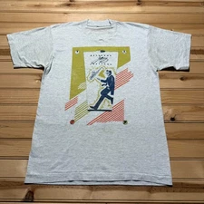 Vintage 90s 1992 Bellevue Jazz Festival Music Concert Single Stitch Shirt Small