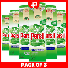 Persil Bio Liquid Detergent First Time Tough Stain Removal 35w 945ml pack of 6 6.14 per litre
