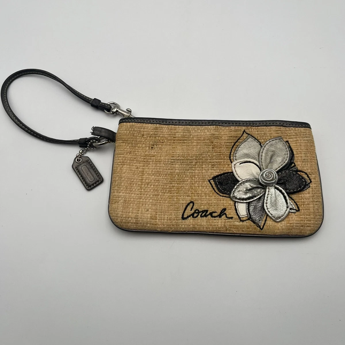 Coach Hampton Floral Straw Exterior Bags & Handbags for Women for