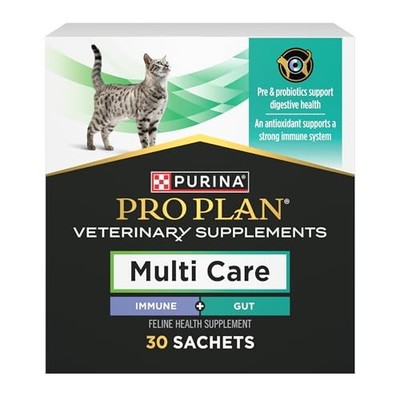 Purina Pro Plan Veterinary Cat Supplements - Digestive Probiotics & Immune